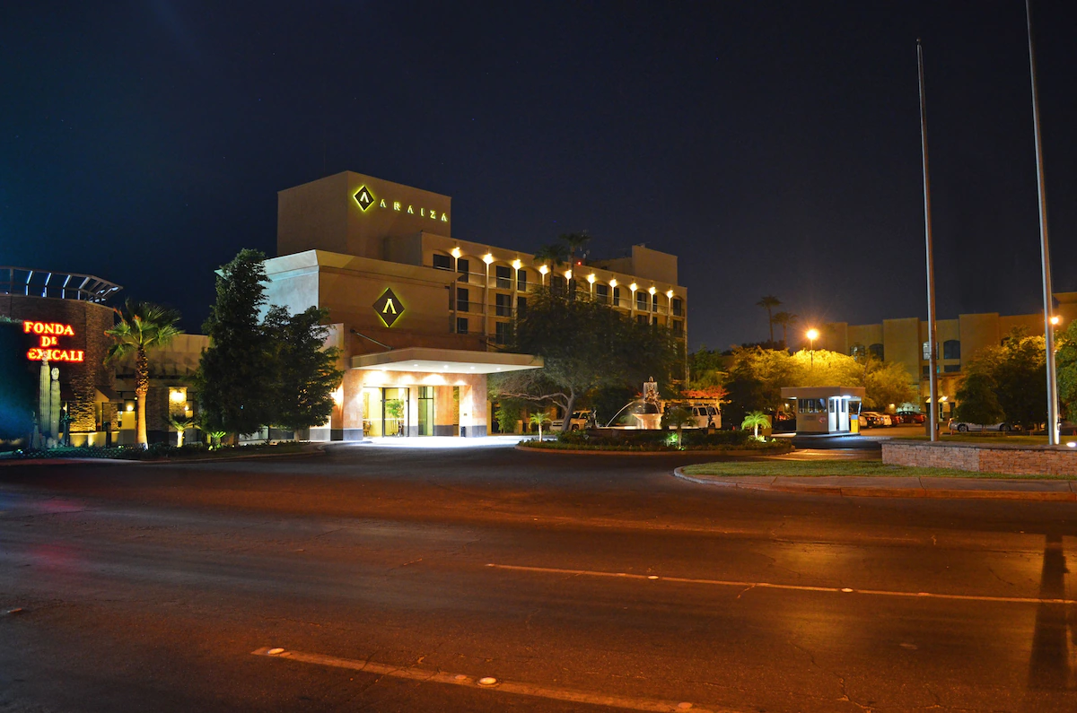 Hotel Araiza front of property