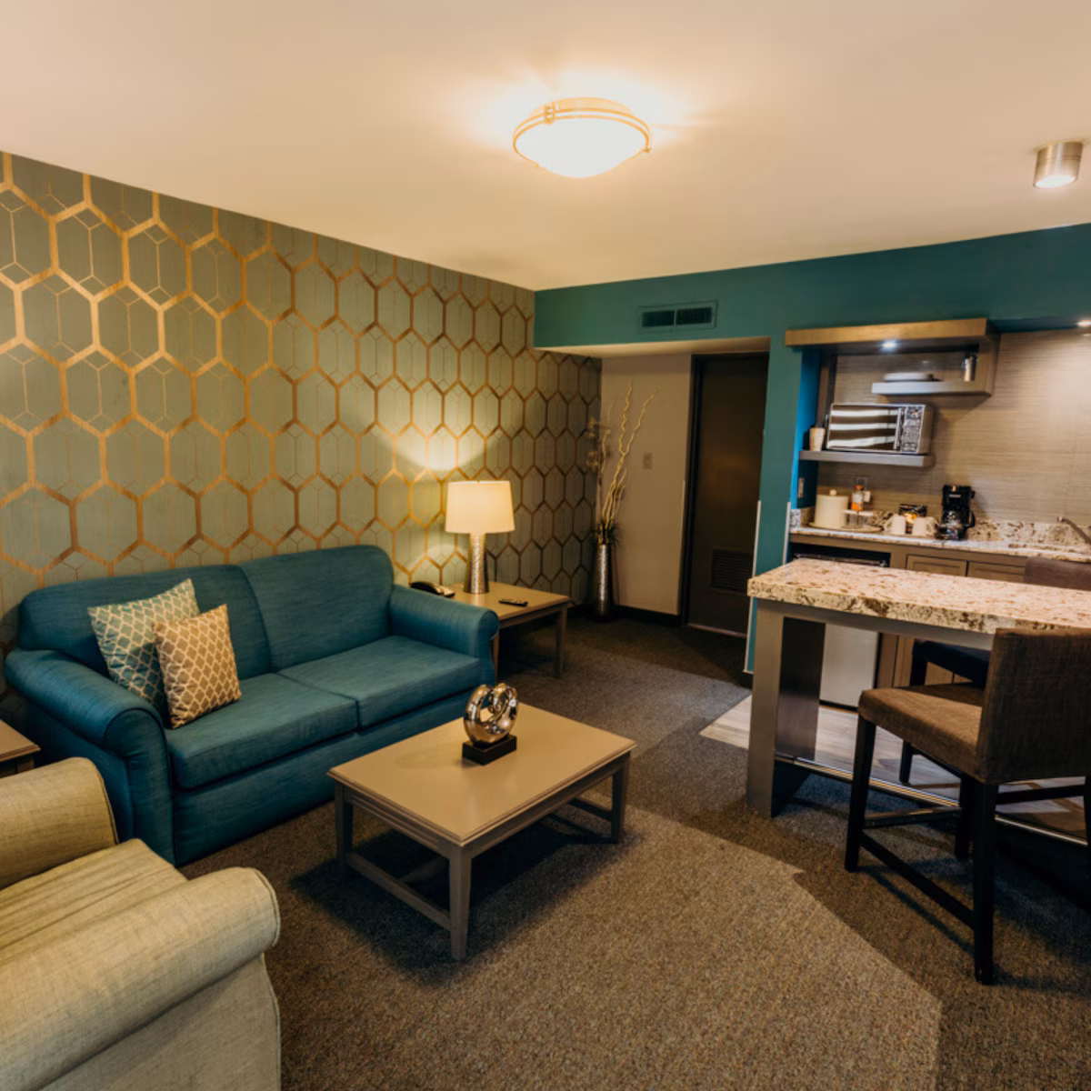Suite with 1 king bed at Hotel Araiza